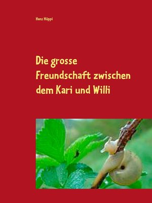 cover image of Die große Freundschaft zwischen dem Kari und Willi